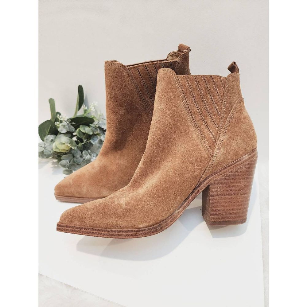 Marc Fisher Alva Bootie Tan